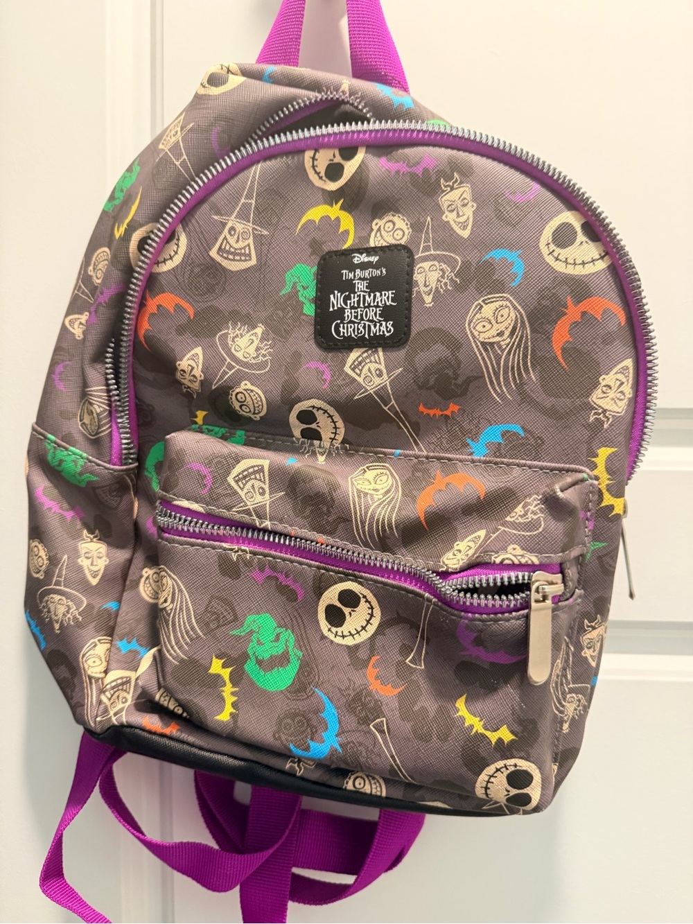 Disney Tim Burtons The Nightmare Before Christmas Mini Backpack - Picture 2 of 5